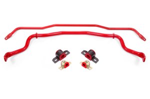 Ford Mustang Sway Bar Kit - Front + Rear - BMR Suspension - SB760R - Red - `15-`23